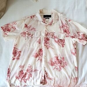 Abercrombie camp collar shirt